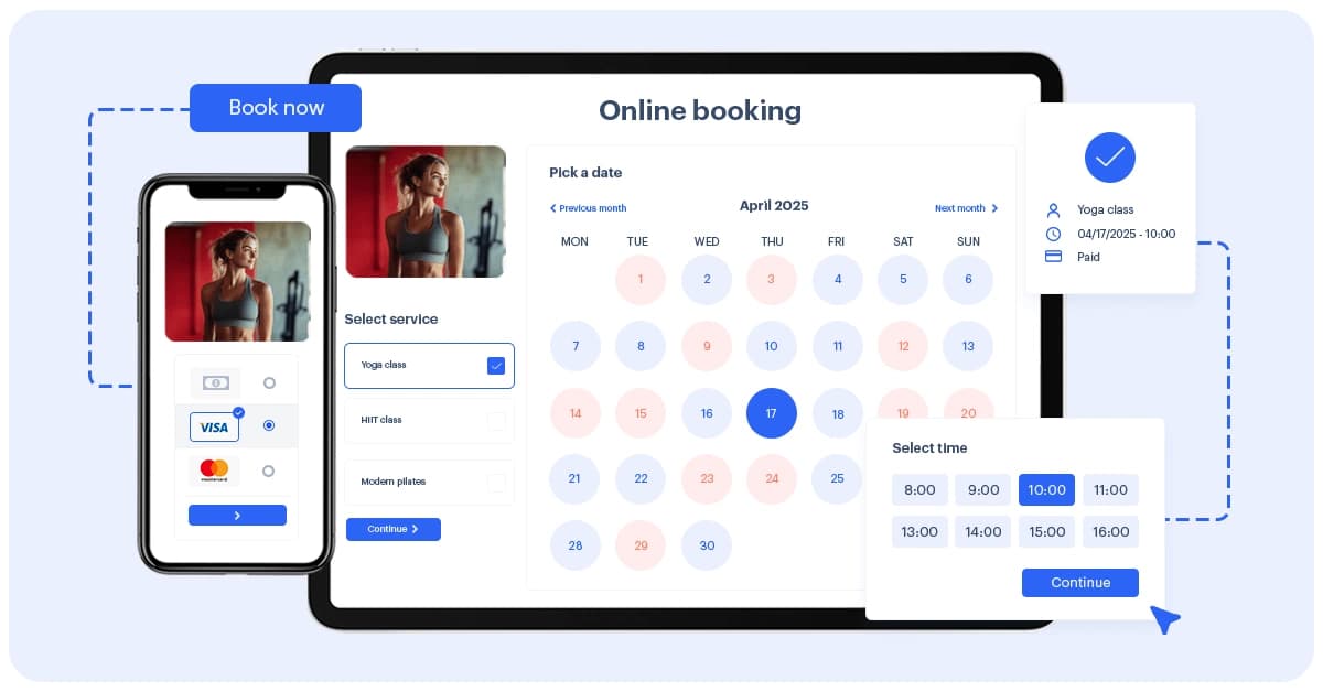  Built a Complete Service Booking Website with an Advanced Admin Panel